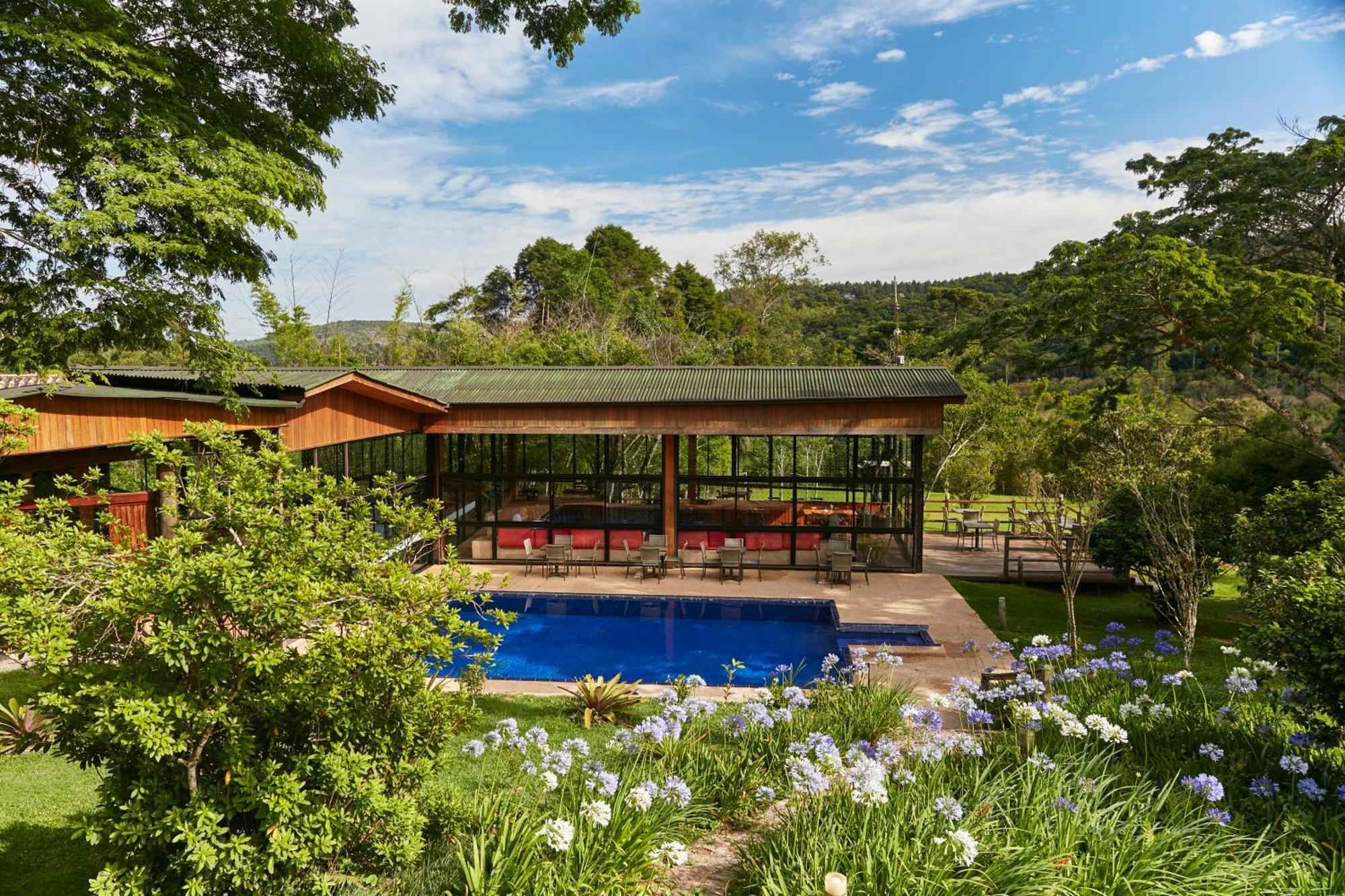 Hotel Fazenda Morros Verdes Ecolodge Ibiúna 外观 照片