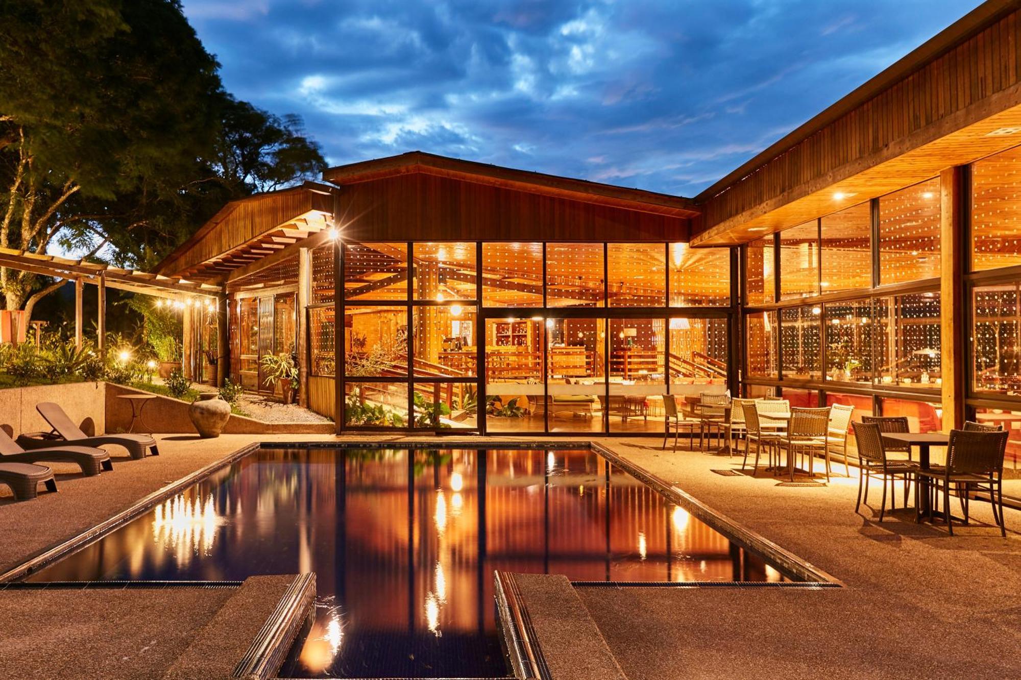 Hotel Fazenda Morros Verdes Ecolodge Ibiúna 外观 照片