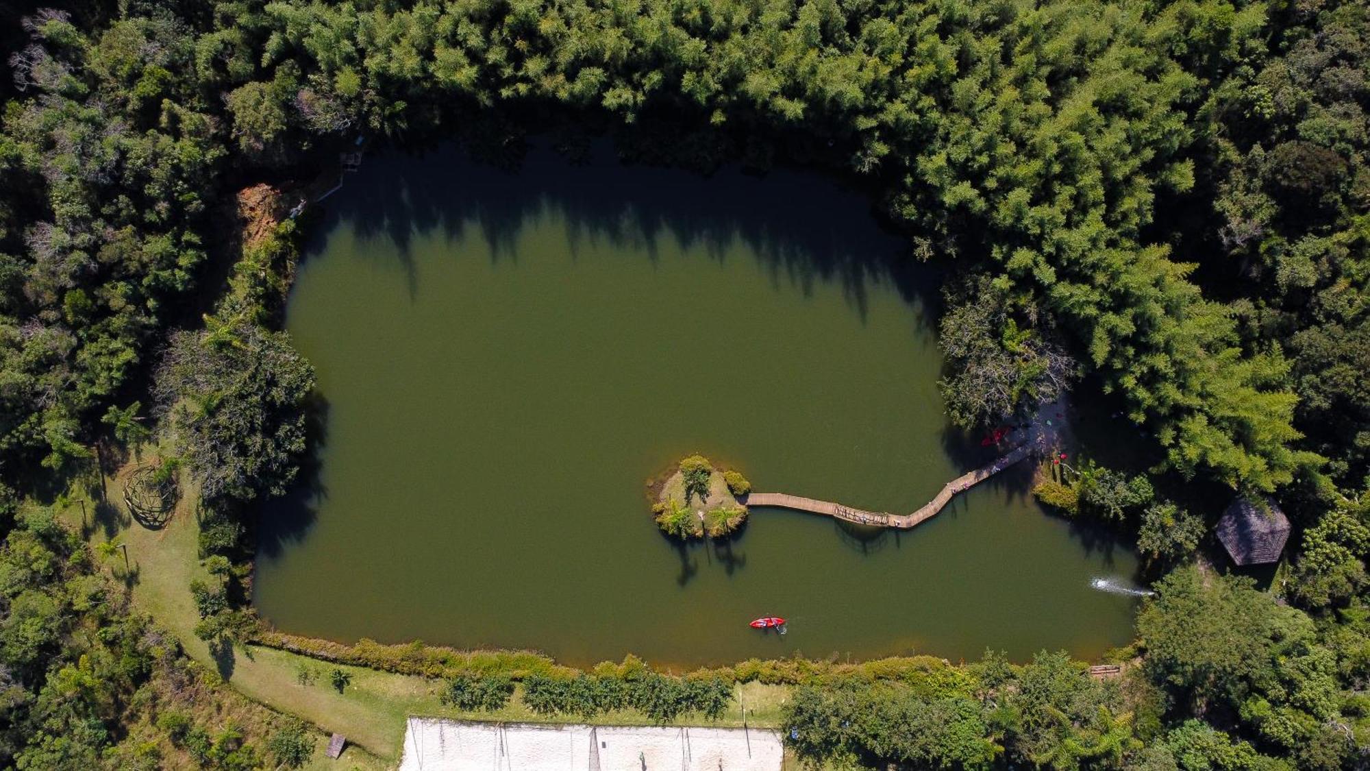 Hotel Fazenda Morros Verdes Ecolodge Ibiúna 外观 照片