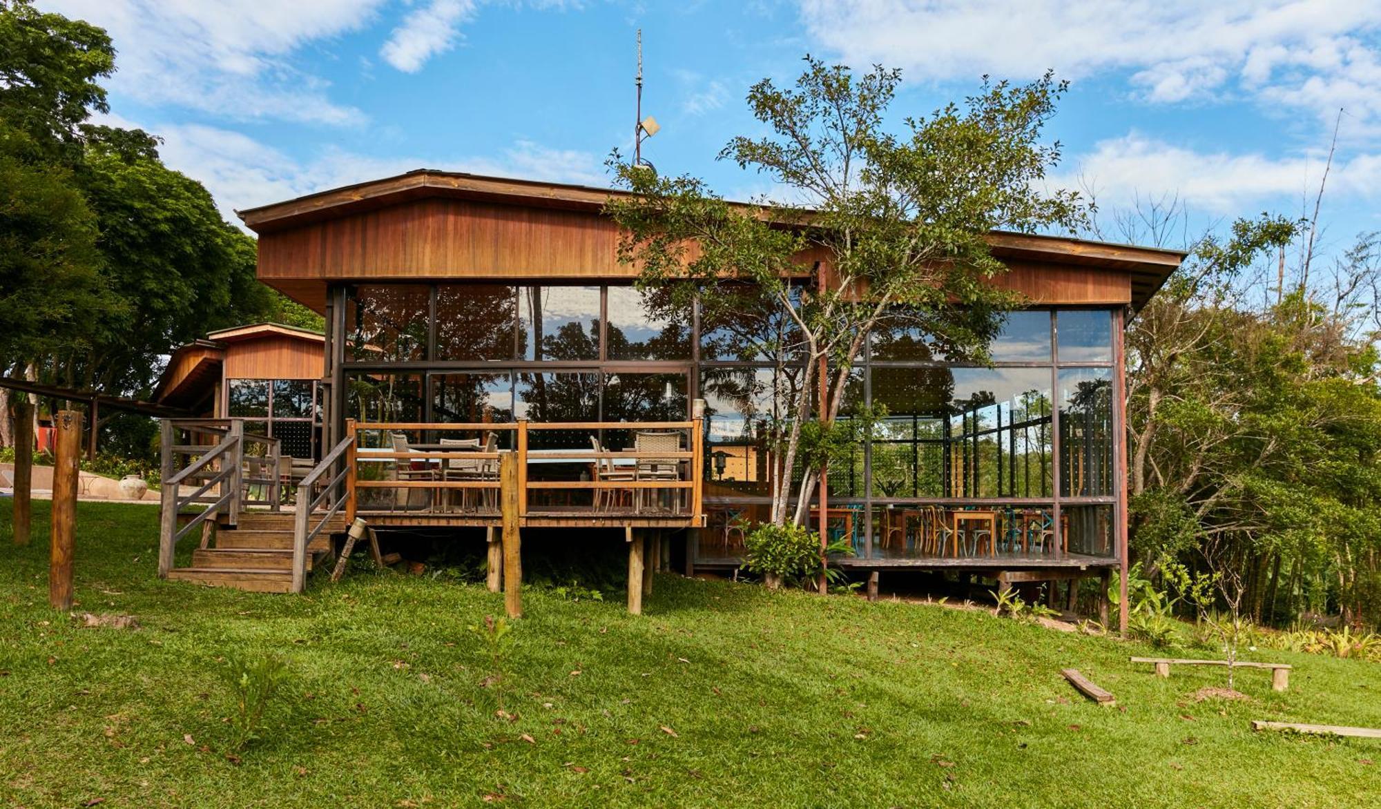 Hotel Fazenda Morros Verdes Ecolodge Ibiúna 外观 照片